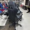 Игровое кресло Cactus CS-CHR-030BLS черный/серебристый