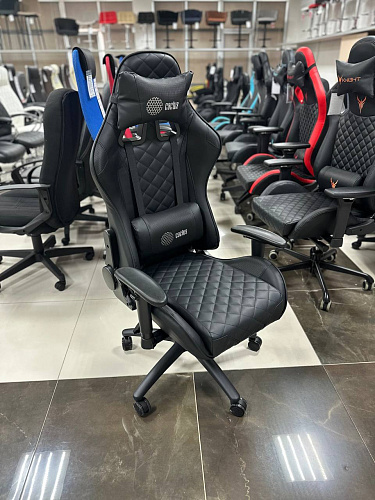 Игровое кресло Cactus CS-CHR-030BL черный
