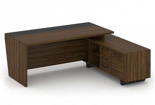 Стол руководителя с правой тумбой Corner COR.SRT-20 (R) 