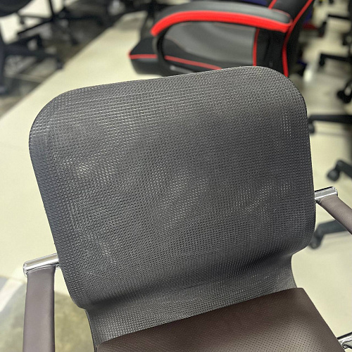 Кресло ErgoLife Sit 8 M4-9K - Mesh(X2)+EcoLeather(Extra) /Uh00/Wh12/K15cL(F3.1c/F53.W02) 
