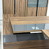 Стол руководителя с правой тумбой Corner COR.SRT-20 (R) 