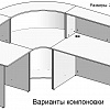 Стойка-ресепшен &amp;quot;С-7&amp;quot; 700х700х1200